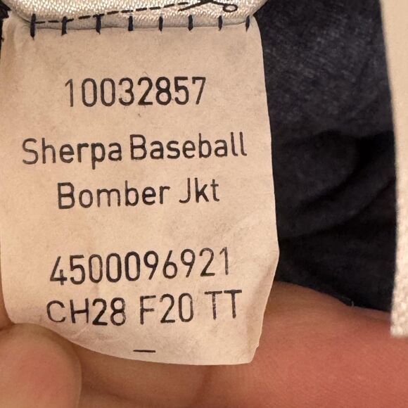 Ariat Jacket Womens XS Winter Cream Sherpa Baseball Bomber AriatTEK Zip - Picture 8 of 10